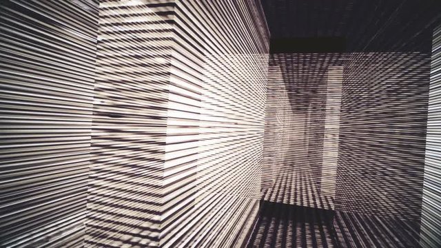 Data Storm 0579: Traveling through a labyrinth of digital data (Loop).
