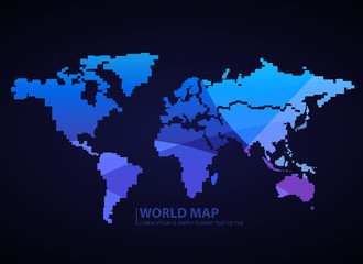 World map
