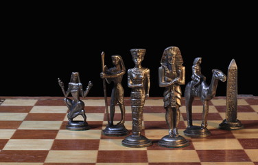 Egyptian chess with copper sheets © javiervargas