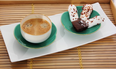 café et meringues