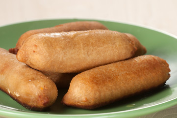 Potato pie with meat
