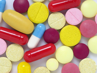 Pills, tablets and capsules.