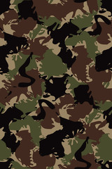 Abstract Military Camouflage Background