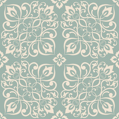 seamless damask pattern