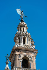 Tower and spire of The Giralda in Seville