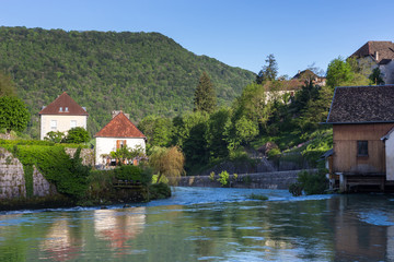 Obraz premium La Loue à Lods