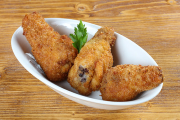 Fried chicken legs