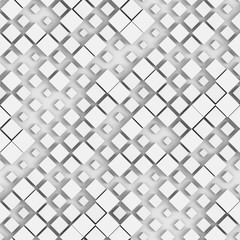 white seamless background made of diagonal arranged cubes in different sizes