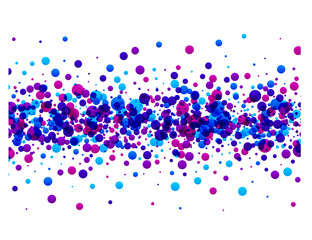 Background with purple drops.