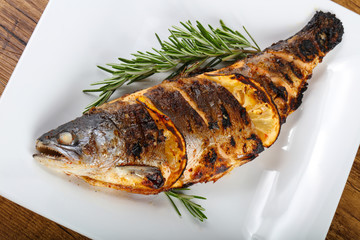grilled trout