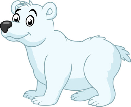 Polar bear cartoon