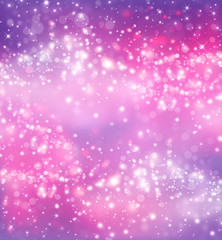 Glittery festive background with stars