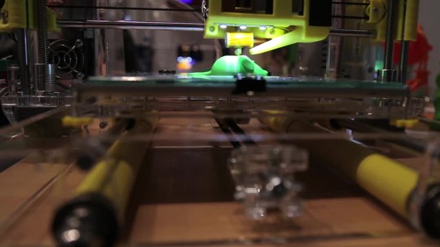 3D printer in a modern office