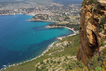 Fototapeta na wymiar Beautiful coast of Cassis