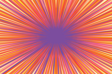Obraz premium Bright burst background retro comic pop art