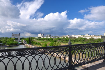 Вид на Волго-Донской судоходный канал с моста