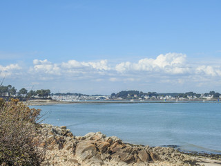 c&ocirc;te du chemin des douaniers la trinit&eacute; sur mer