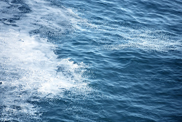 Detailed Texture of Sea Water