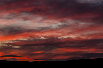 Fototapeta premium Beautiful sunset background