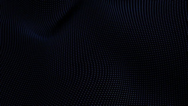 Seamless Loop - Particles Waves - Element Abstract Futuristic Design for LED Screen Show ,Concert ,VJ Visuals ,Broadcasting studio ,Mapping Projection ,Display ,Movie, Television ,etc