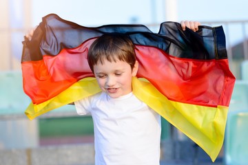 Little boy - Germany national football team fan