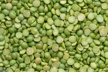 Green split peas pattern