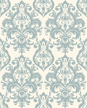 Seamless damask pattern.