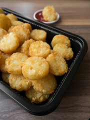 junk food american breakfast potato fried hash brown unhealthy