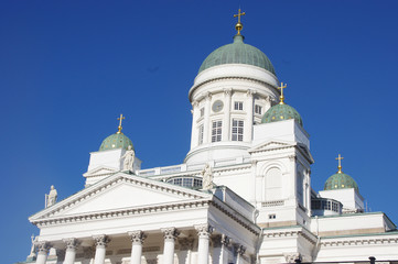 Fototapeta na wymiar Helsinki Cathedral(Helsingin tuomiokirkko)/Finland
