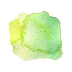 green watercolor background