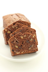 チョコレートパウンドケーキ