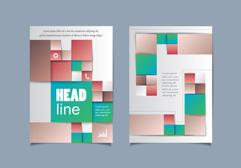 Cover Design - Vector Illustration, Graphic Design. Modern Concept 