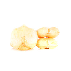 Asian Palmyra Palm,Toddy Palm,Sugar Palm on white background