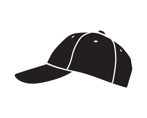 Baseball isolated vector cap