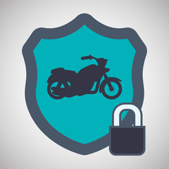 Motorcycle design. transportation icon. isolated illustration