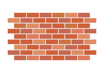 Vector brick wall