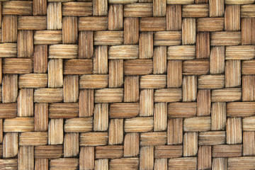 Wooden weave texture background