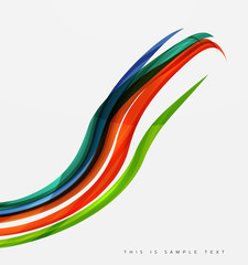 Fototapeta premium Abstract line background
