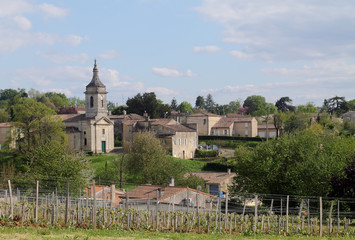 Un village viticole près de Bordeaux. © Stephane Duchateau