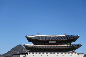 Gyeongbokgung Palace in Seoul, South Korea.