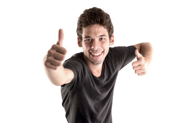 Naklejka premium Young adult