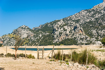 Mallorca, Balearic Islands: the Gorg Blau reservoir