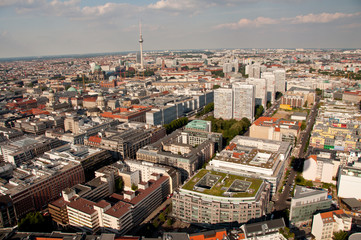 Fototapeta na wymiar panorama of Berlin, Germany