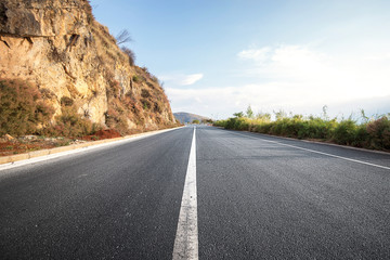 High way in countryside