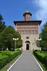 Fototapeta na wymiar Saint Nicholas, old Orthodox Church from Iasi, Romania, Eastern Europe