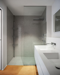 Interior of modern apartment