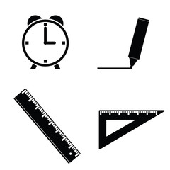straightedge and clock illustration