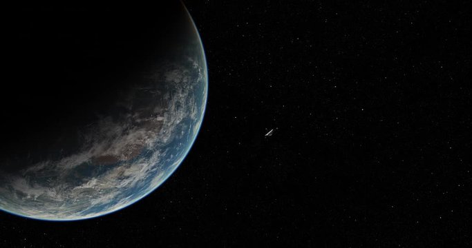 Pioneer spacecraft zips past camera as it departs Earth. Data: NASA/JPL
 
