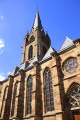 Fototapeta na wymiar Die Liebfrauenkirche in Frankenberg