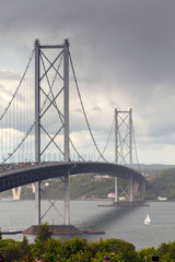 Edimburgo - Scozia - Forth Road Bridge 